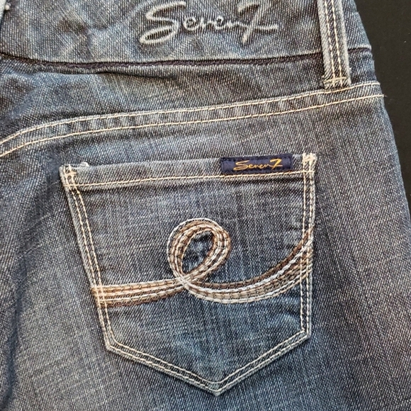 Seven7 Boot Cut Jeans, Sz 4 - Picture 3 of 9